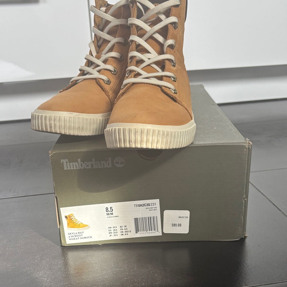 Timberland Brown High-Top Boots